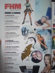 FHM Dergisi- Mart 1999- Sinan Çetin- Sevcan Zabit Erberk- Donna D'errico- Kıllı Sorular- Eyvah Kovuldum- Çıldırtan Sorular- İlyas Usta- Stephen King-