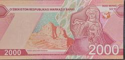 ÖZBEKİSTAN 2000 Som, 2021 ÇİL