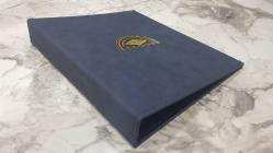 Antika - MADENİ PARA/KAĞIT PARA KLASÖRÜ 3 CM SIRT KALINLIĞI-OPTİMA BOY-LACİVERT (YENİ) - kitantik - kitaLog