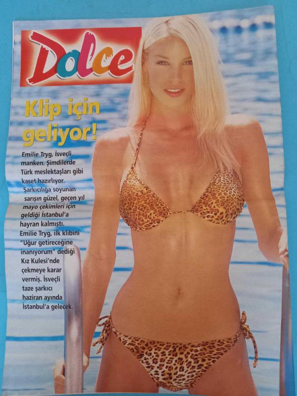 Dolce Magazin Dergi 31 Mayıs 2003 Tarkan Tuğba özay Helin Avşar  