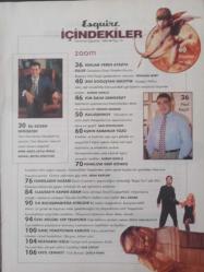 Esquire Dergisi- Temmuz-Ağustos 1994- Ayşegül Aldinç- Cem Boyner- Ruhsar Öcal- Patti Davis- Nick Cave- Zevk Avcısı- Öteki Bakış- Machoman- Uçuşuyoruz- Ah Kadınlar!