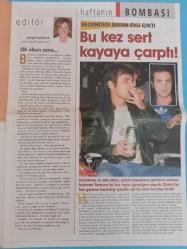 Sabah Kumsal Magazin Dergi 16 Nisan 2005 Teoman,Halit Ergenç,Beyazıt Öztürk,Fulya Keskin,Ebru Gündeş,Zeynep Mansur,Azra Akın,Tuğçe Kazaz,ahalit Ergenç,Yıldız Tilbe,Alişan,Zerrin Özer,Özcan Deniz,Emrah,Yalın,Nihan Akkuş