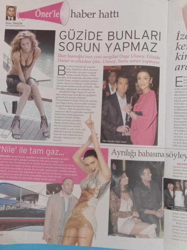 Sabah Buzz Magazin Dergi 2 Kasım 2008 Aysun Kayacı Nil  