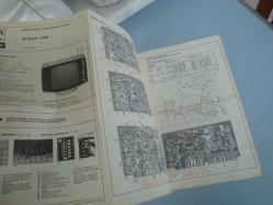ITT SCHAUB-LORENZ ( Vintage - 1974 ) Service-Manual Studio 1205 Weltecho Electronic 1459T - 1559 - 1659 TELEVİZYON SERVİS ŞEMASI ( SERVICE - INFORMATION ) Printed GERMANY