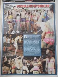 Hasret Haftalık Gazete - 5 Mayıs 2012 - Bayan Tahrik - Kısa boylu erkekler - Beyin egzersizi - Deniz kızı - Sahalara bomba düştü - Yeşil Ördek - Aşk ilanları -