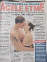 Hasret Haftalık Gazete - 26 Mart 2011 - Tabular yıkıldı - İdeal erkek - Kadın olmanın avantajları - Erkenden geldiler - Şimdi aşk zamanıdır - Depresyon ve boşluk -