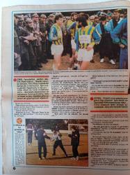 Güneş Spor Şampiyonluk Gazetesi 5 - 1989 - Müjdat Yetkiner Fotoğrafı- Rıdvan Dilmen Yazdı Fenerbahçe'nin Şampiyonluk Öyküsü - Veselinoviç Bizi Otomatiğe Bağladı - Trabzonspor'a Gol Yağmuru - Oğuz Çetin Rıdvan'ın Sahada Olması Bize Yeter