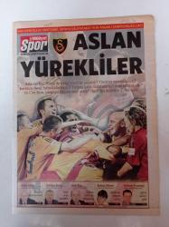 Milliyet Spor Gazetesi - 16 Mayıs 2006 - 20: 45 Anısına Fotoğrafı - Aslan Yürekliler - Tuncay Şanlı Galatasaray'ı Nasıl Motive Etti- Uefa Zaferi Gibi - Onurlu Kramponlar - Adnan Polat - Attila Gökçe