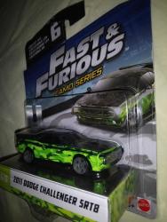 HOT WHEELS 1/50 HIZLI ÖFKELİ / FAST FURIOUS 2011 DOGE CHALLENGER SRT8 KAMUFLAJ