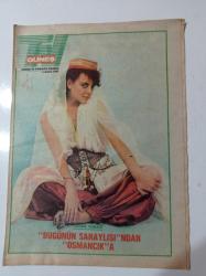 Güneş Tv Gazetesi - 4 Nisan 1986 - Sema Yunak Fotoğrafı - Bugünün Saraylısı'ndan Osmancık'a- Başlangıcından Günümüze Oscar Ödülleri - Selma Güneri - Cleopatra - Elizabeth Taylor Richard Burton