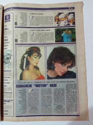 Güneş Tv Gazetesi - 4 Nisan 1986 - Sema Yunak Fotoğrafı - Bugünün Saraylısı'ndan Osmancık'a- Başlangıcından Günümüze Oscar Ödülleri - Selma Güneri - Cleopatra - Elizabeth Taylor Richard Burton