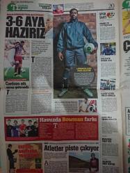 Türkiye Gazetesi,12 Ağustos 2014,Ersun Yanal,Ak Parti,Ahmet Davutoğlu,Abdullah Gül,Ekmeleddin İhsanoğlu,Fenerbahçe,Olcan Adın,Selçuk Şahin,Dirk Kuyt,Aradori,Roberto Carlos,Beşiktaş