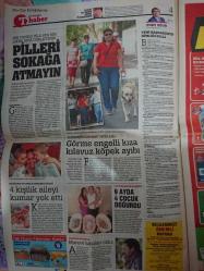 Türkiye Gazetesi,12 Ağustos 2014,Ersun Yanal,Ak Parti,Ahmet Davutoğlu,Abdullah Gül,Ekmeleddin İhsanoğlu,Fenerbahçe,Olcan Adın,Selçuk Şahin,Dirk Kuyt,Aradori,Roberto Carlos,Beşiktaş