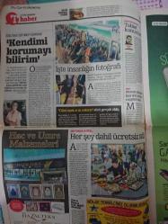 Türkiye Gazetesi,7 Ağustos 2014,Bakan Elvan,Sefa Yılmaz,Recep Tayyip Erdoğan,Efkan Ala,Selahattin Demirtaş,Ekmeleddin İhsanoğlu,Demba Ba,Pektemek,Beşiktaş,Bilic,Mehmet Topal