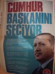 Türkiye Gazetesi,7 Ağustos 2014,Bakan Elvan,Sefa Yılmaz,Recep Tayyip Erdoğan,Efkan Ala,Selahattin Demirtaş,Ekmeleddin İhsanoğlu,Demba Ba,Pektemek,Beşiktaş,Bilic,Mehmet Topal