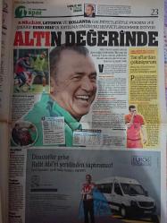 Türkiye Gazetesi,2 Eylül 2015,Recep Tayyip Erdoğan,Ahmet Davutoğlu,Tuğrul Türkeş,Pereira,Fatih Terim,Gökhan Gönül,Şenol Güneş,Şota Arveladze,Selçuk İnan,Fikret Orman
