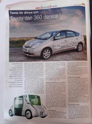Akşam Future Trends Gazetesi - 31 Aralık 2008 - Otomobil - Elektrik Mi Hidrojen Mi - Temiz Bir Dünya İçin Toyota'dan 360 Derece - Avrupa Birliği Karbondioksiti Savaş Açtı - Gelecekte Araçlar Daha Hafif Ve Küçük Olacak - Krizli Yıllarda Küçük Otodan İnip Büyüğüne Biniyoruz