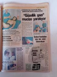 Pazar Sabah Magazin Gazetesi - 4 Şubat Pazar - Sayı 22 - Üyeliği Yok Dernekler Kanununa Bağlı Değil Zorla Girilmez İstenildiği Zaman Çıkılmaz Sosyete - Mustafa Kemal Atatürk - İsmet İnönü - Süleyman Demirel - Turgut Özal - La Lambada Hep Vardı
