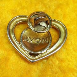 VINTAGE AVON KALP FORMLU MİNELİ İĞNE ROZET