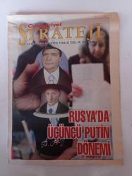 Cumhuriyet Strateji Gazetesi-10 Mart 2008 - Sayı 193 - Rusya'da Üçüncü Putin Dönemi - Artık Güvenli Üs Yok - Türkiye'nin Şanghay İşbirliği Örgütü Rüyası - Rauf Denktaş - Özbekistan'da Ekonomik Devrim