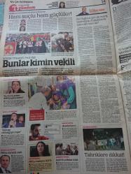 Türkiye Gazetesi,9 Eylül 2015,Recep Tayyip Erdoğan,15 Fidan Daha Soldu,Ahmet Davutoğlu,Arda Turan,Selahattin Demirtaş,Figen Yüksekdağ,Fenerbahçe,Robin Van Persie,Kjaer,Ergin Ataman