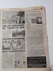 Aydınses Gazetesi - 1 15 Ağustos 2010 - Gaziosmanpaşa Bayrampaşa Eyüp Fatih Sultangazi Arnavutköy Gazetesi - Eyüp'ten Sultangazi'ye Miras Kaldı - Nurtopu Gibi Otel - Emniyet Müdür Tanışma Turunda - Ramazan Geldi Hoşgeldi- Her Araca Servis Hizmeti SANKO