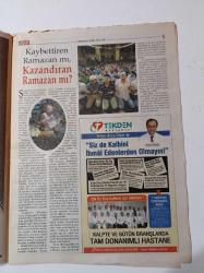 Vakit Gazetesi - 2008 - Ey Oruç Tut Beni - Ramazan İsraf Ayı Değildir - Necip Fazıl Kısakürek - Ramazan Manileri - Ramazan Sofrası - Dünyada Ramazan