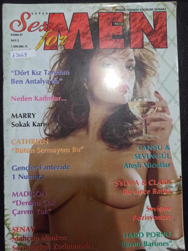 Sex For Men Dergisi Kasım 1997 Cansu ve Sevengül Silvia Clark  