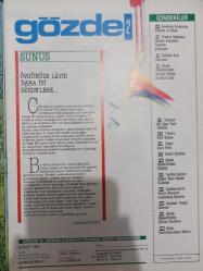 Gözde Dergisi- Şubat 1986- İnceleme Araştırma Erotizm ve Ölüm- Fransız Sineması Sansür Kuralları Üzerine Konuşma- Dostluk Açık Oturumu- Gözde Objektifinden Sybille- Hınzır Diyalog- Kaymak Tabağı Üzerine- Gillian Duxbury- Tiyatro Ayın Oyunu