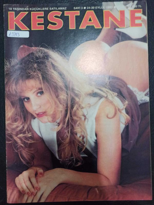 Kestane Dergisi 24 30 Eylül 1993 Beyaz Seksidir İki Zenci Goril  