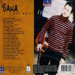 baha aşk acısı ilk baskı cd nadir cd jelatinde cd