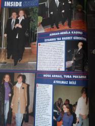 Alem Magazin Dergi 10 Aralık 2003 özlem Önal,Lara Kamhi,Ceylan Çapa,Melisa Mızrakçı,Alınır velidefeoğlu,Esra Oflaz,Ali Koç,Emir sohtorik,Filiz Avunduk,Lelisa eliyeşil,Elif boyner,Emir Yargıcı,Tansa Mermerci ,Alican Ulusoy,Nil bentürk