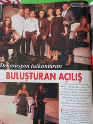 Şamdan Magazin Dergi 31ekim 2007 Beyhan Bağış,Ömer Karacan,Belkıs Sabancı,Sinem Karaisalı,Arzu Sabancı,Berk Sen,Zühre mısırlı,Necip Kalkan,Barbaros Karaahmetoğlu,Neslihan Aksoy,