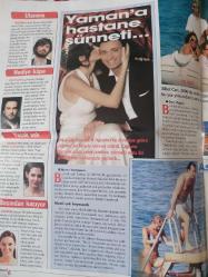 KUMSAL Magazin Dergi 23Ağustos 2008 kaya Çilingiroğlu,Şevval sam,Mustafa Emine sandal,Emre Belözoğlu,Tuğba Görevin,Tuğba Ekinci  Izel,Derin Mermerci,