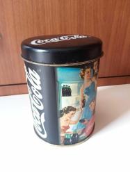 SİYAH RENKTE COCA-COLA TENEKE KUTU...