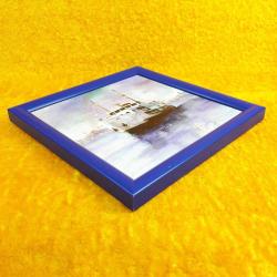 VINTAGE İSTANBUL BOĞAZİÇİ ŞEHİR HATLARI VAPURU MANZARALI SERAMİK KARO ÜZERİNE BASKI RESİM 2