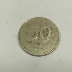 PR52-------MADENİ PARA 2006 GÜRCİSTAN 50 TETRİ