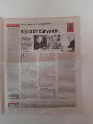 Cumhuriyet Kitap Gazetesi - 27 Ağustos 2015- Nilüfer Kuyaş Fotoğrafı - Karasevda Kitabı - Faik Bulut İslamcı Örgütler Kitabı - Max Horkheimer - Herbest Marcuse - Adorno - Ernest Hemingway - Frankfurt Okulu