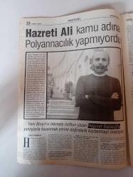 Gerçek Hayat Gazetesi - 1 Aralık 2000- Sayı 6 - Haşmet Babaoğlu Hazreti Ali Polyannacılık Yapmıyordu - Hicretteki Başörtüsü - Hasan Mezarcı - Bir Muhalif Nasıl Delirtilir- Orucun Tarihi - Ve Farrakhan Kasım'da Oruçlu