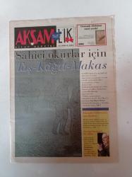 Akşamlık Kitap Dergi Gazetesi - 28 Aralık 2003 - Sayı 86 - Sahici Okurlar İçin Taş Kağıt Makas- Müjdat Gezen - İskender Fahrettini Hatırlarken - Sıradan Fantastik Bir Adam - Nobel'in Utanan Yüzü - Max Frisch - Stiller - Behçet Necatigil