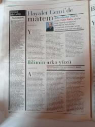 Akşamlık Kitap Dergi Gazetesi - 21 Aralık 2003 - Sayı 85 -  Yiğit Tuncay - Yücel Balku- Hayalet Gemi -Orhan Pamuk Çocukluk Fotoğrafı - Ah Şu İntihalci Profesörler - Hayat Hep Siyah Beyaz Mıydı - Trt- Türk Edebiyatında Berlin