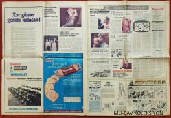 Tercüman Gazete 3 Ocak 1979 Özaydın İstifa Etti,Ufukta Susuzluk Tehlikesi Var,İran Şahı Naipler Kurulu'nu Seçmeyi Kabul Etti,Sarı-Lacivertlileri Bugün Hertha Berlin ve Grasshoppers İle Oynuyor,Gönül Yazar