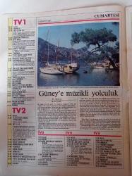 Güneş Ekran Gazetesi - 4 Ağustos 1990 -  Sayı 43 - Güldürüye Kilit Vurduk -  Nükhet Duru Ağlatacak - Anthony Quinn Sert Ama Duygulu - Kelly Le Brock Sert Ama Duygulu - Ateş Hattı Singapur