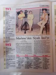 Güneş Ekran Gazetesi - 4 Ağustos 1990 -  Sayı 43 - Güldürüye Kilit Vurduk -  Nükhet Duru Ağlatacak - Anthony Quinn Sert Ama Duygulu - Kelly Le Brock Sert Ama Duygulu - Ateş Hattı Singapur
