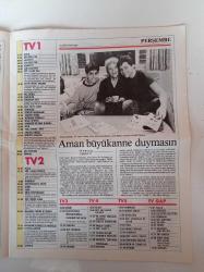 Güneş Ekran Gazetesi - 4 Ağustos 1990 -  Sayı 43 - Güldürüye Kilit Vurduk -  Nükhet Duru Ağlatacak - Anthony Quinn Sert Ama Duygulu - Kelly Le Brock Sert Ama Duygulu - Ateş Hattı Singapur