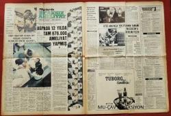 Tercüman Gazetesi 16 Şubat 1978 Bu Hükümet Tütün Ekicisini Yakmıştır,Çankaya'da En Büyük İlgiyi Türkan Şoray ile Zeki Müren Topladı,4 Ayrı Vergi Paketi Hazırlanıyor,Futbolda Reform Çağı Başlayacak