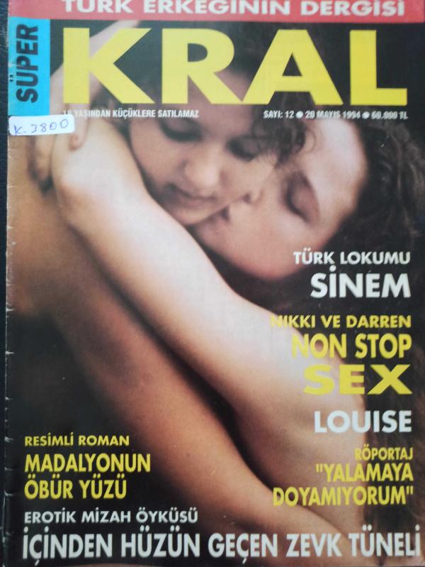 Kral Dergisi 20 Mayıs 1994 Türk Lokumu Sinem Nikki ve Darren  