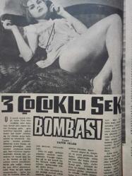 Bikini Dergisi- 19 Mayıs 1964-  - Zafer Sülek- Vamp Kadın- Güzellik Müsabakası- Striptiz Tarihi- - Brigitte Bardot