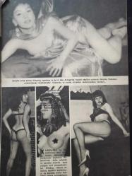 Bikini Dergisi- 19 Mayıs 1964-  - Zafer Sülek- Vamp Kadın- Güzellik Müsabakası- Striptiz Tarihi- - Brigitte Bardot