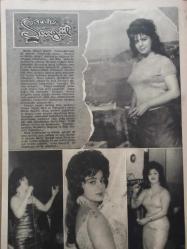 Peri Magazin Dergisi- 21 Haziran 1964- İki Damla- Kayhan Taşkıran- Ateş Çiçeği- Binbir Günah Şehri- Yakılacak Kitap- Tatlı Hayat- Acı Tebessüm- Burun Kaldıranlar- Usandım Artık